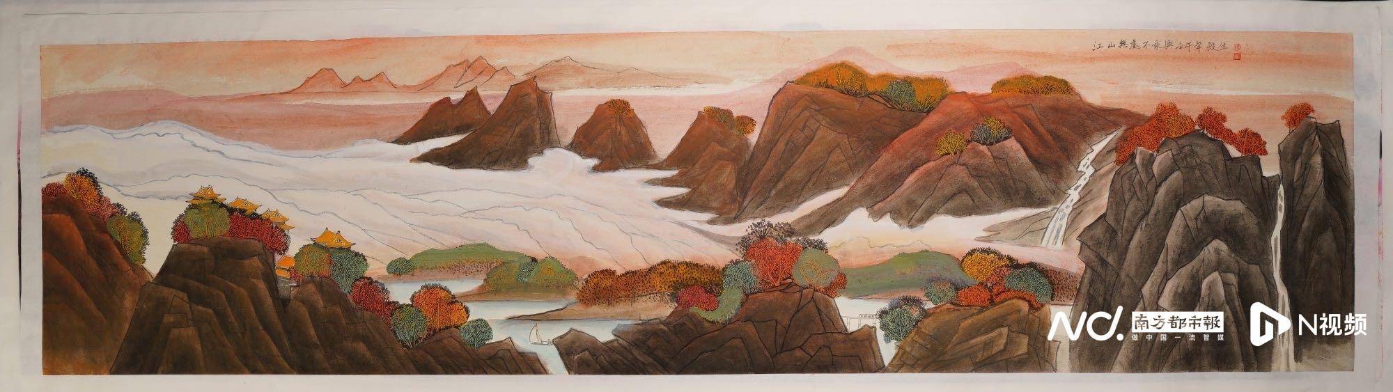 佛山首次！8位“大红袍”画家作品集中亮相